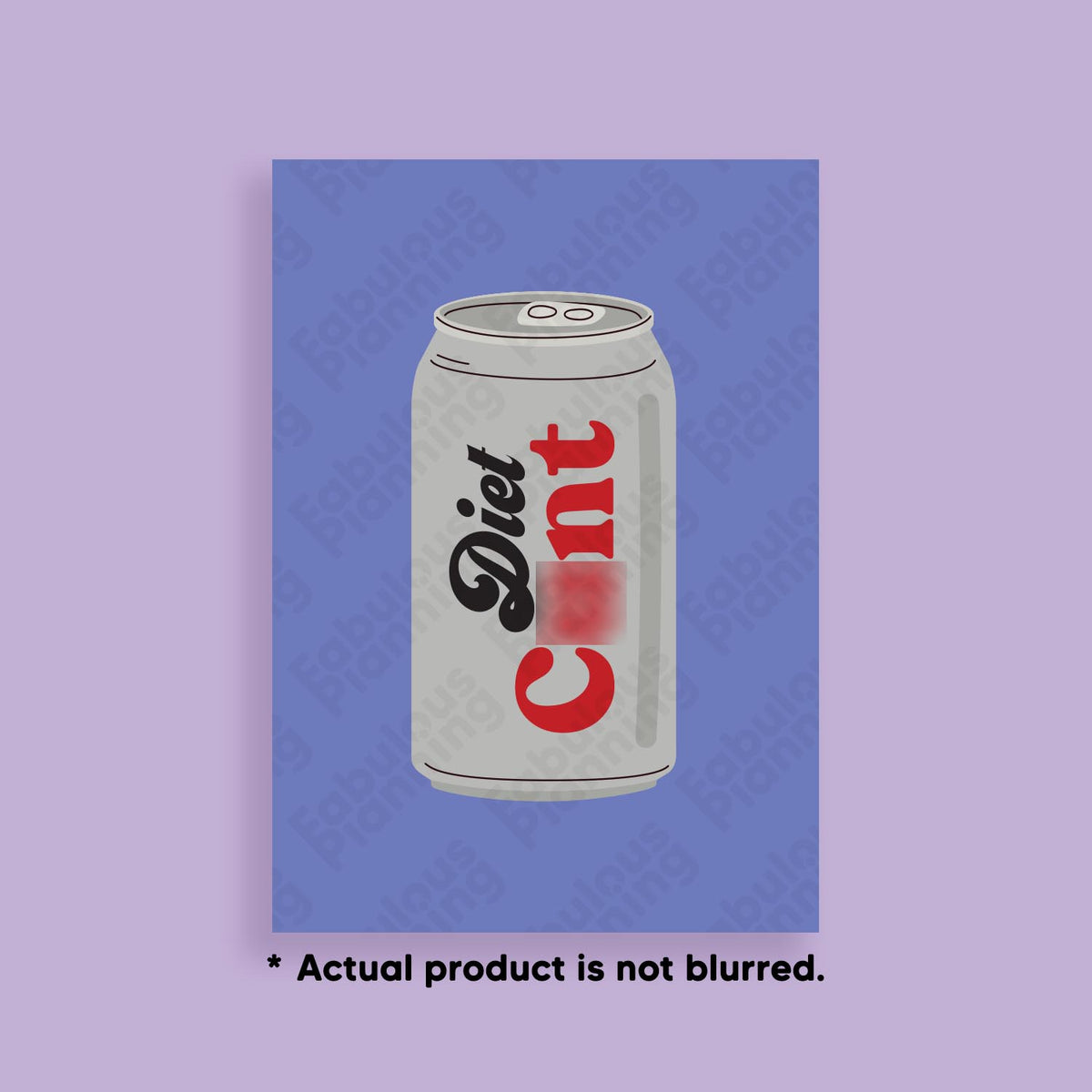 A4 - Art Prints - Diet C*nt
