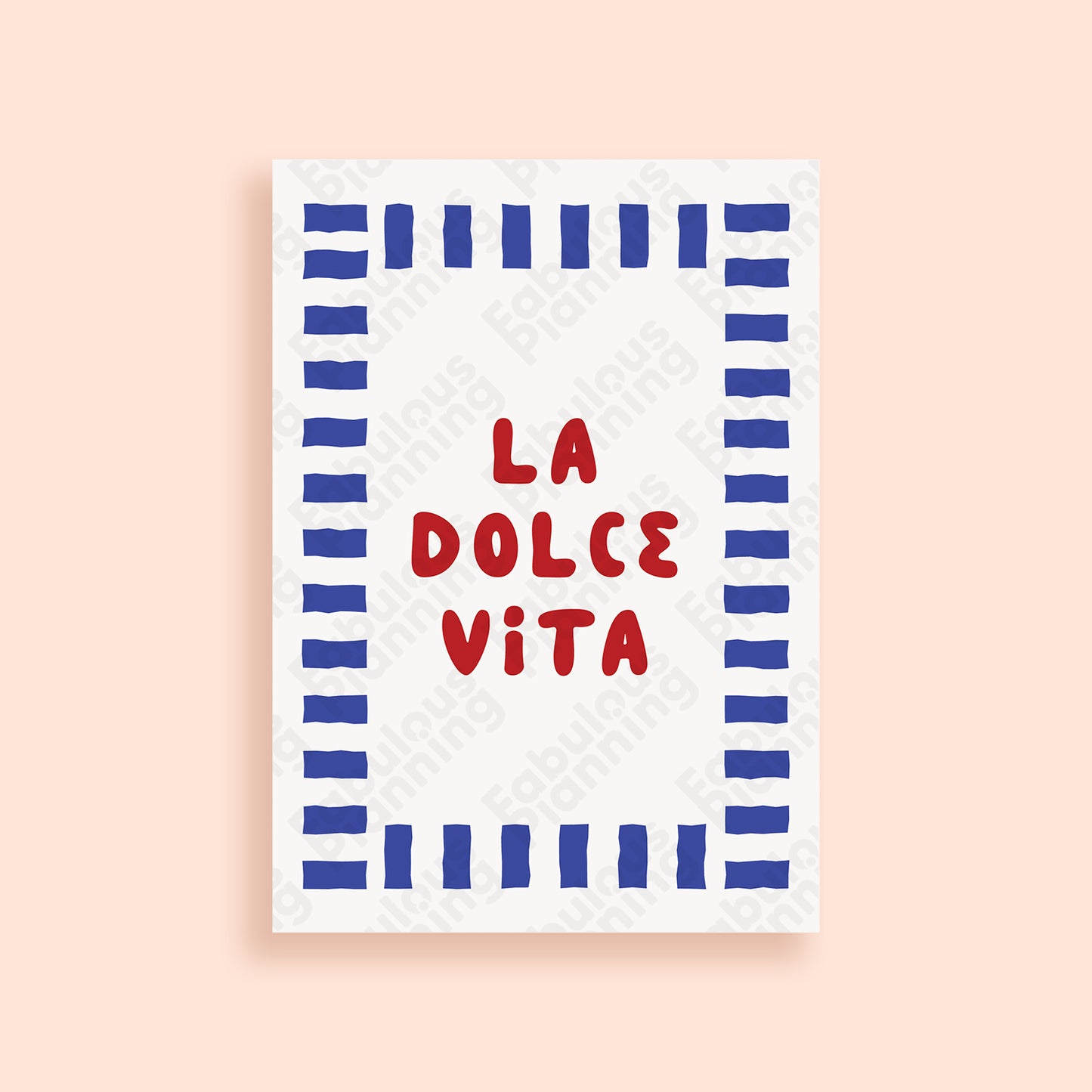 A3 Art Print - La Dolce Vita