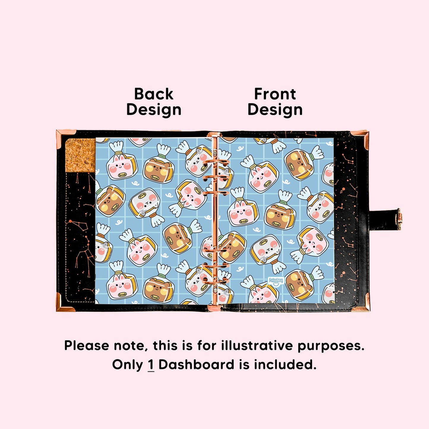 A5 Organiser - Dashboard - Cat Loafs