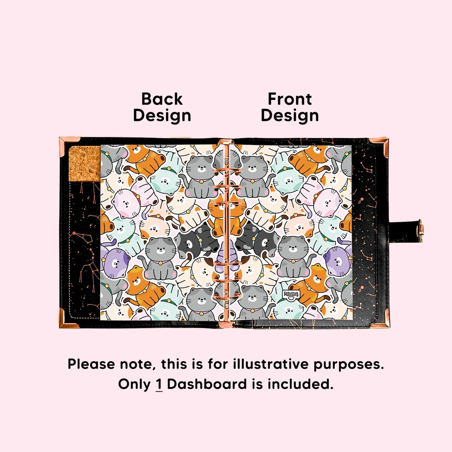 A5 Organiser - Dashboard - Cats