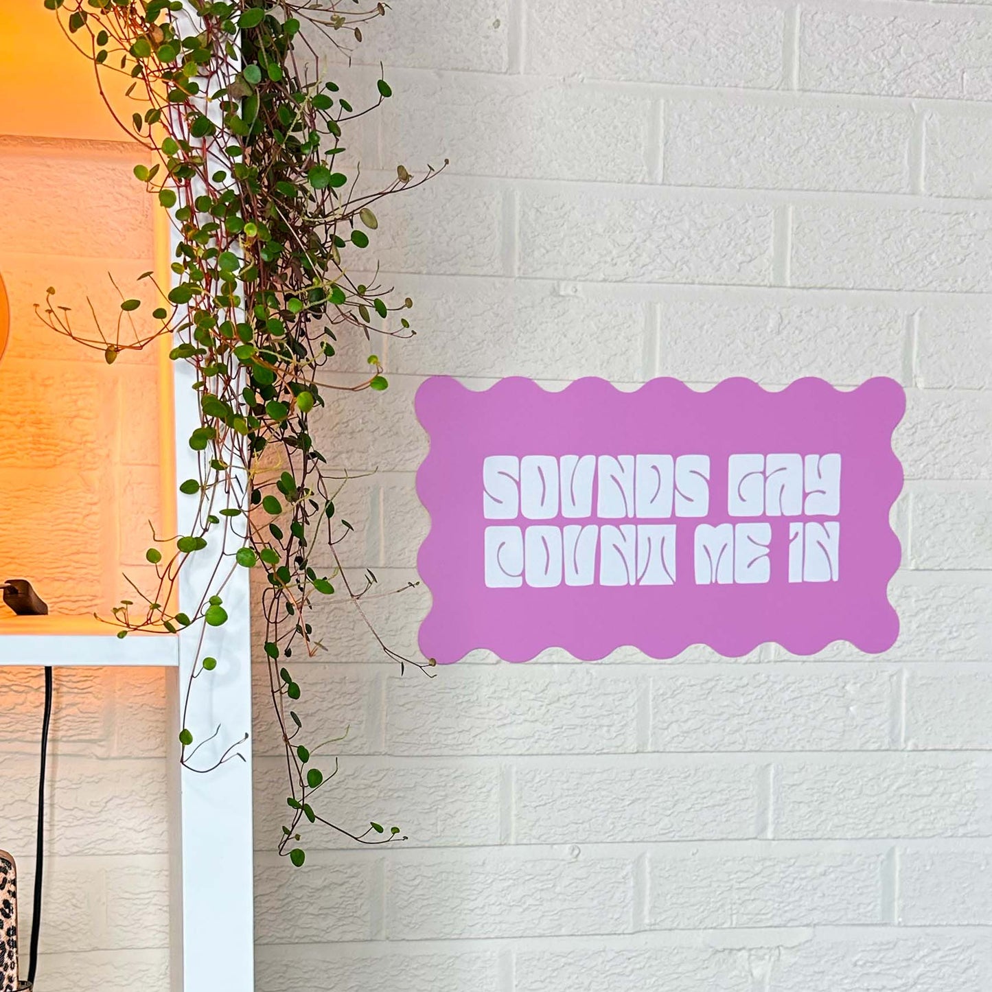 Seconds - Decor Board - 'Sounds Gay'