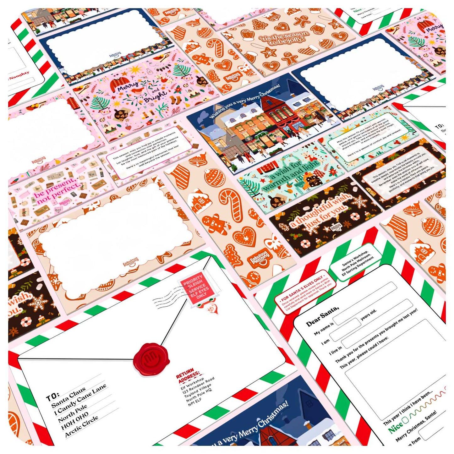 Freebie ~ Xmas Postcard Pack