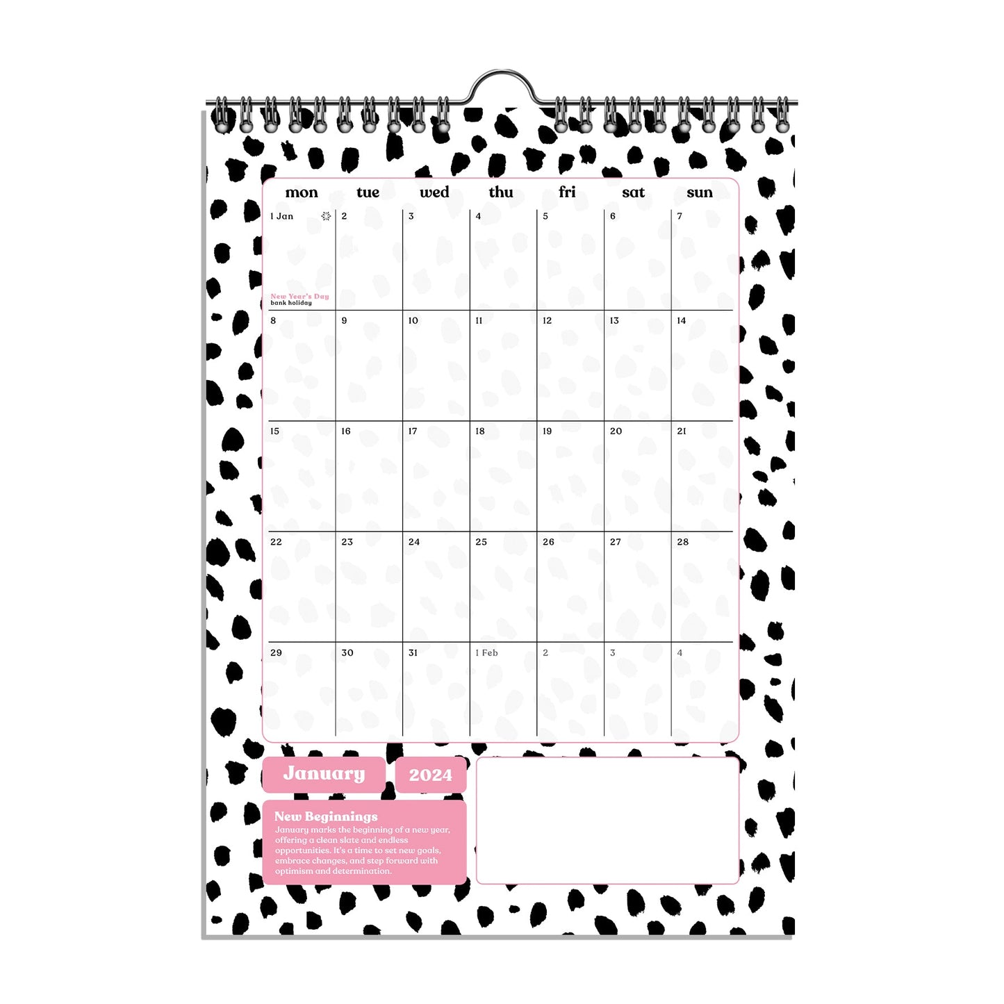 2024 Print Calendar - Fabulous Planning - M - CAL - PRINT