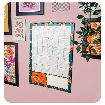 2024 Print Calendar - Fabulous Planning - M - CAL - PRINT - PENHOLDER