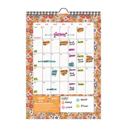 2024 Print Calendar - Fabulous Planning - M - CAL - PRINT - PENHOLDER