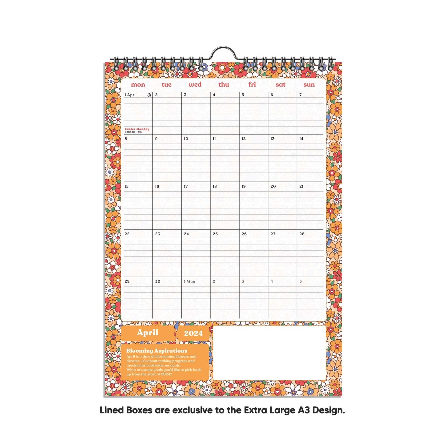 2024 Print Calendar - Fabulous Planning - XL - CAL - PRINT