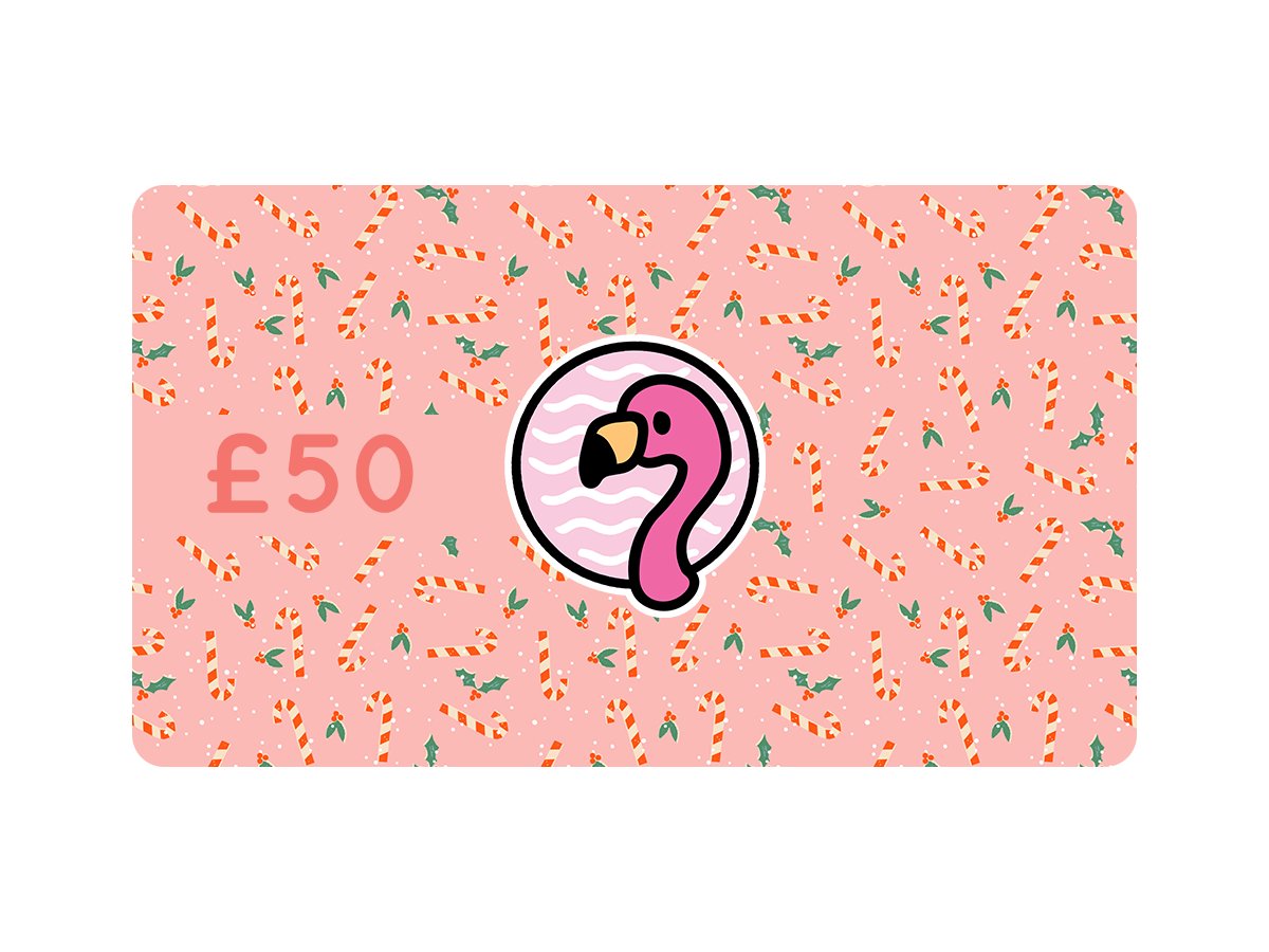 £50 Gift Card - Fabulous Planning - £50 - GiftCard - CandyCane