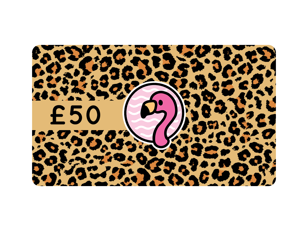 £50 Gift Card - Fabulous Planning - £50 - GiftCard - Leopard