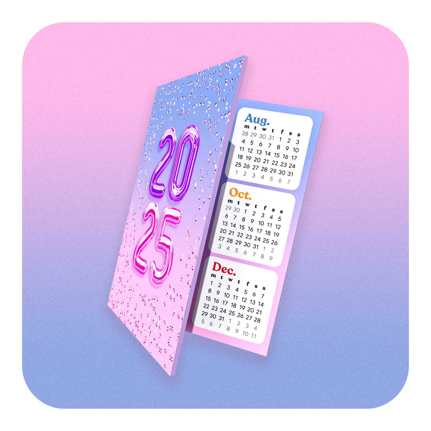 Freebie 2025 Mini Calendar