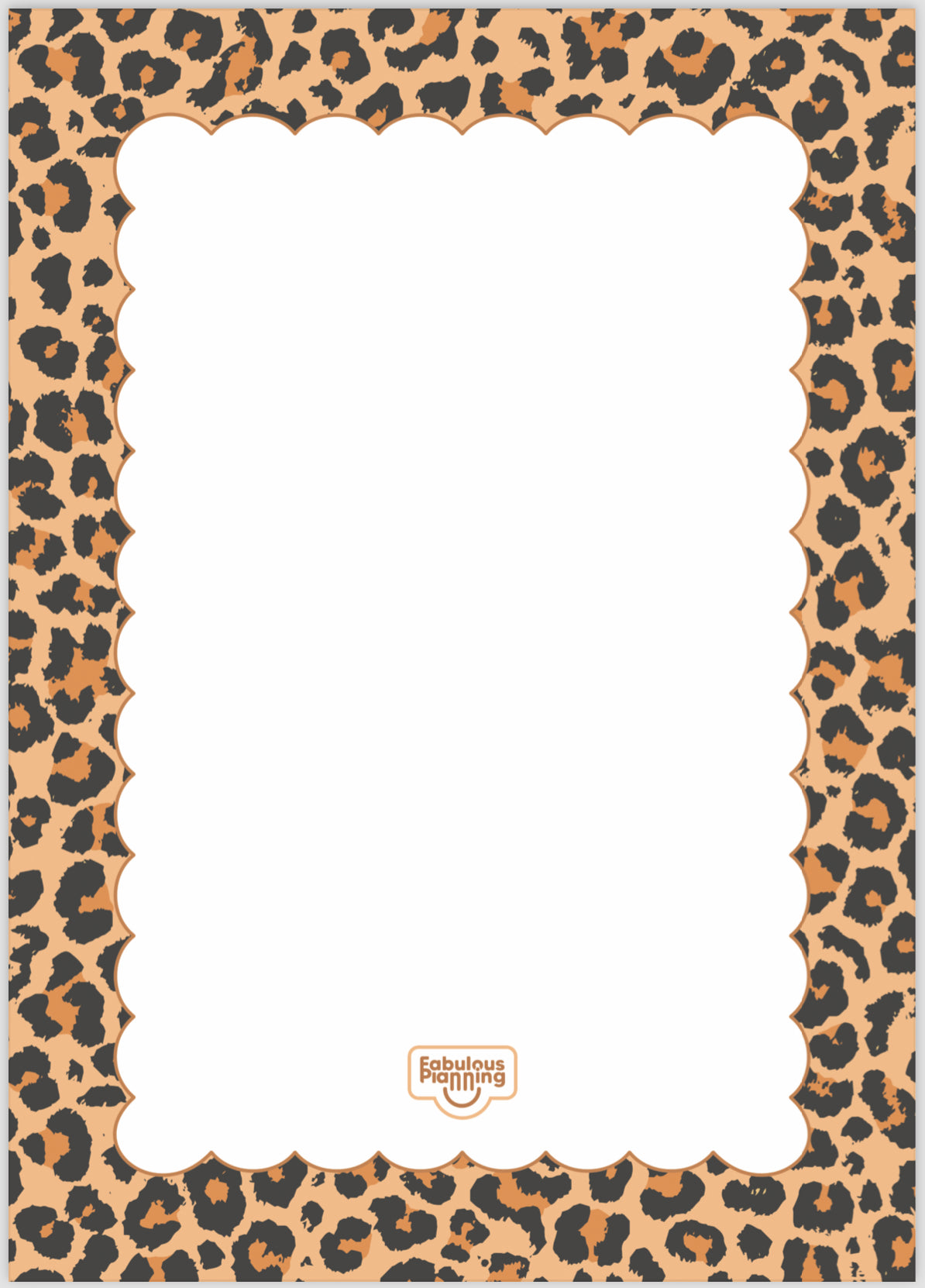 Freebie Folio Pad - Leopard