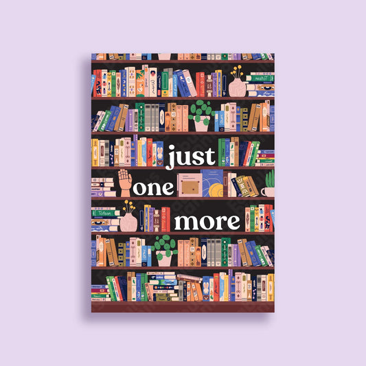 A3 Art Print - Just One More (Book)