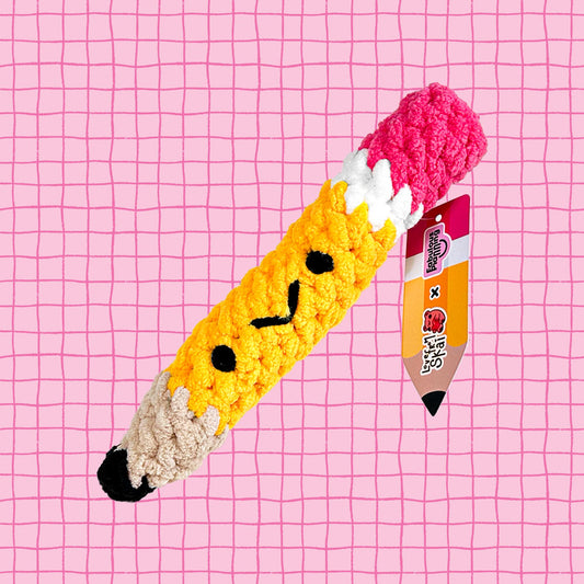 Crochet Pen Pals - Pedro the Pencil