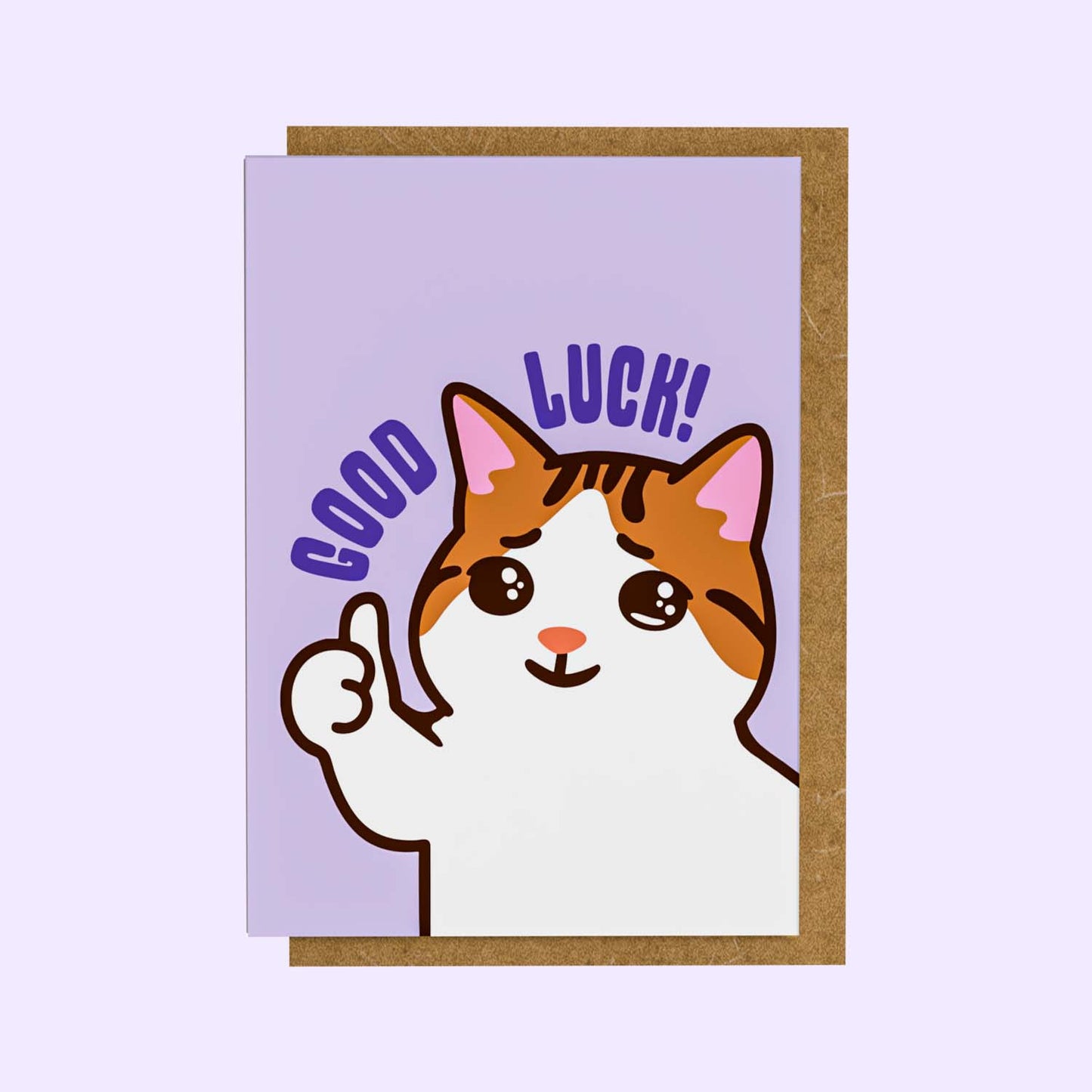 Mini Greeting Card - Good Luck!