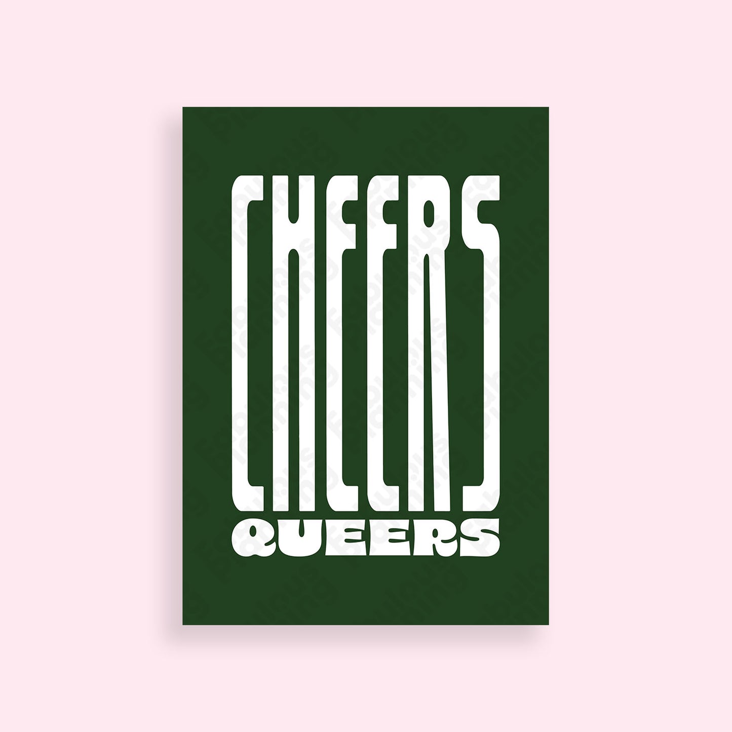 A4 - Art Prints - CHEERS QUEERS