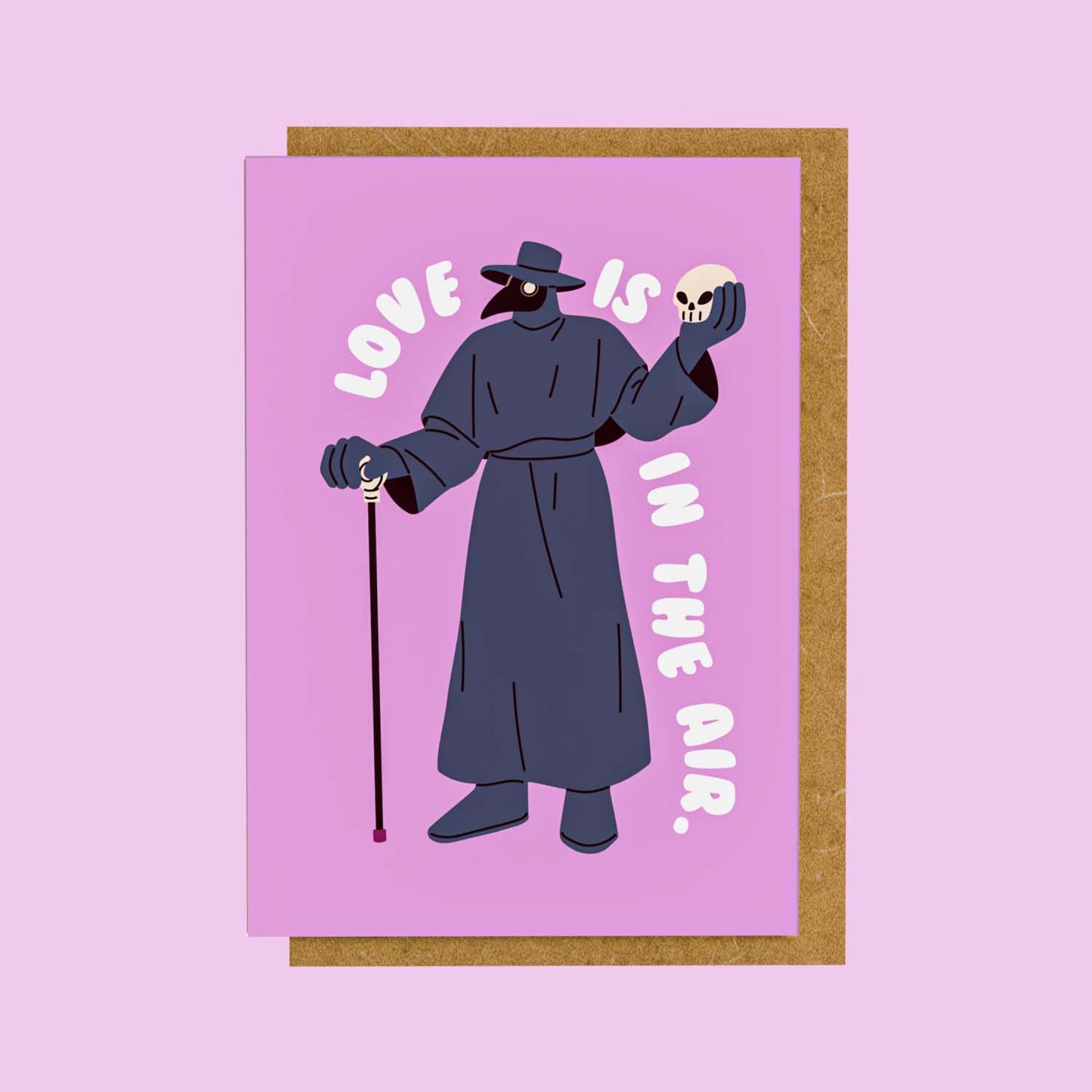 Mini Greeting Card - Love Is In The Air