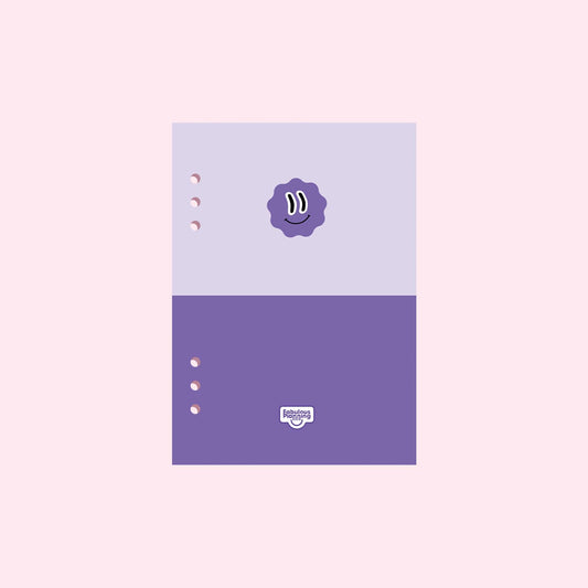 A5 Organiser - Dashboard - Purple Duo