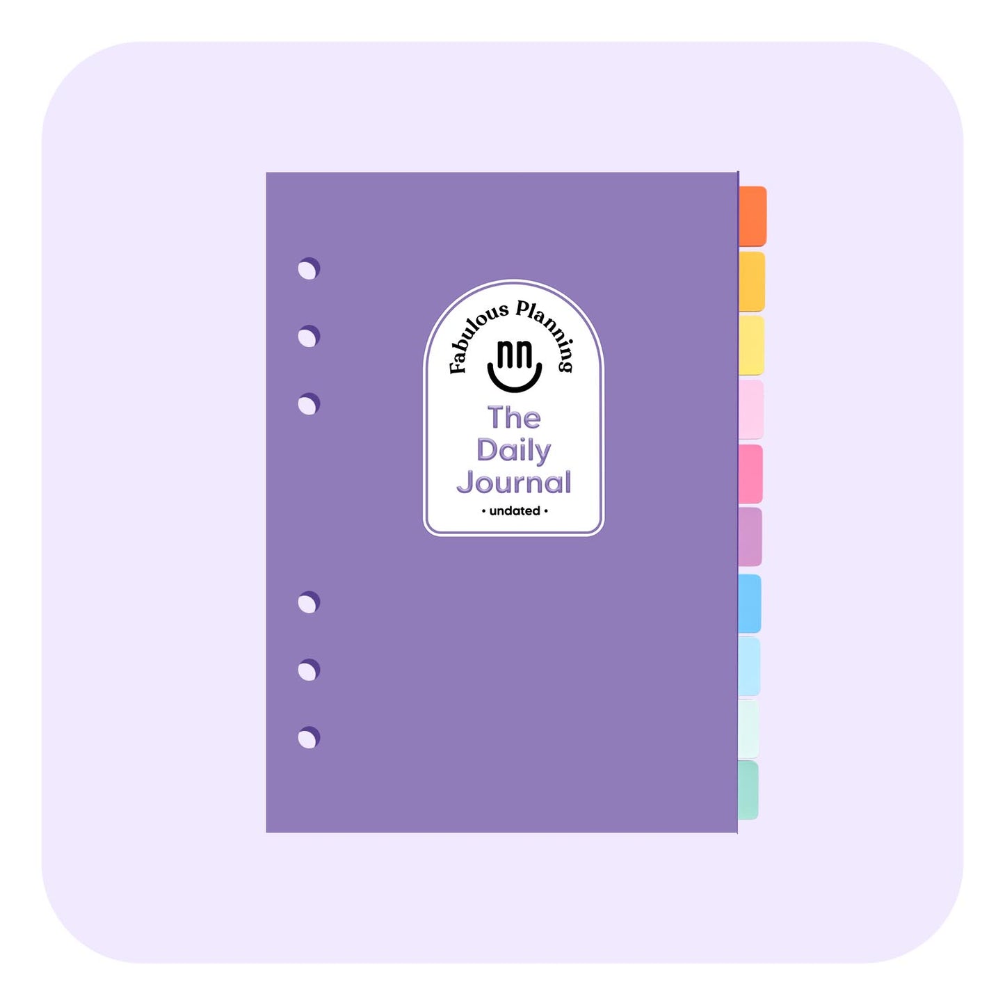 A5 Organiser Insert - Daily Undated Planner