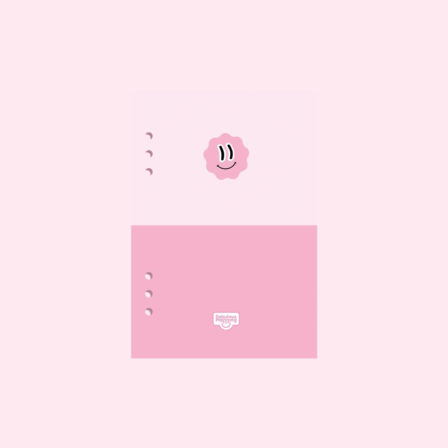 A5 Organiser - Dashboard - Pink Duo