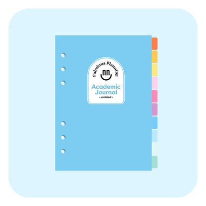 Academic Undated A5 Planner Insert