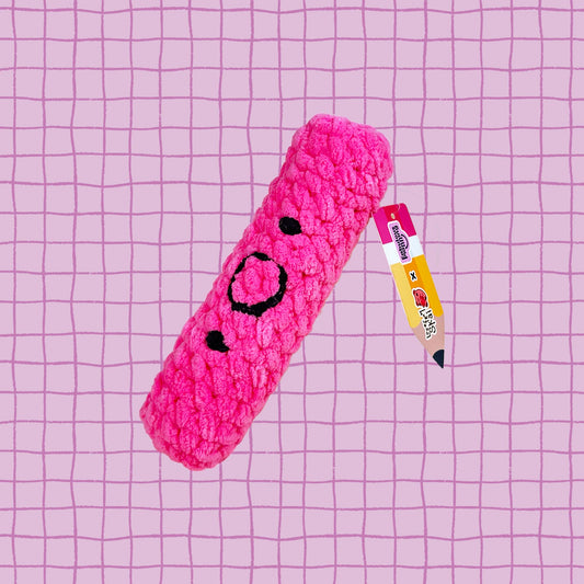 Crochet Pen Pals - Ronald the Rubber