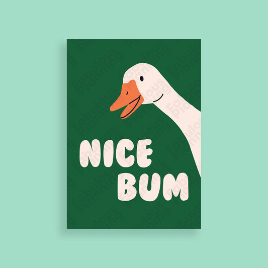 A4 - Art Prints - Goose Nice Bum