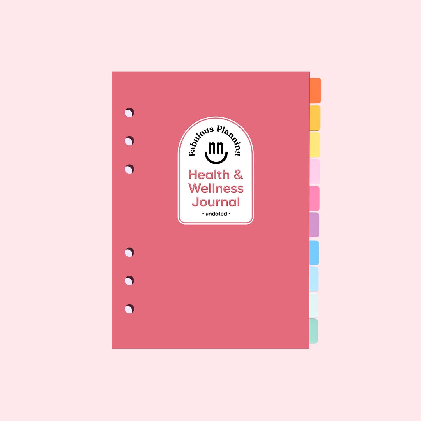 A5 Organiser Insert - Health & Wellness Journal