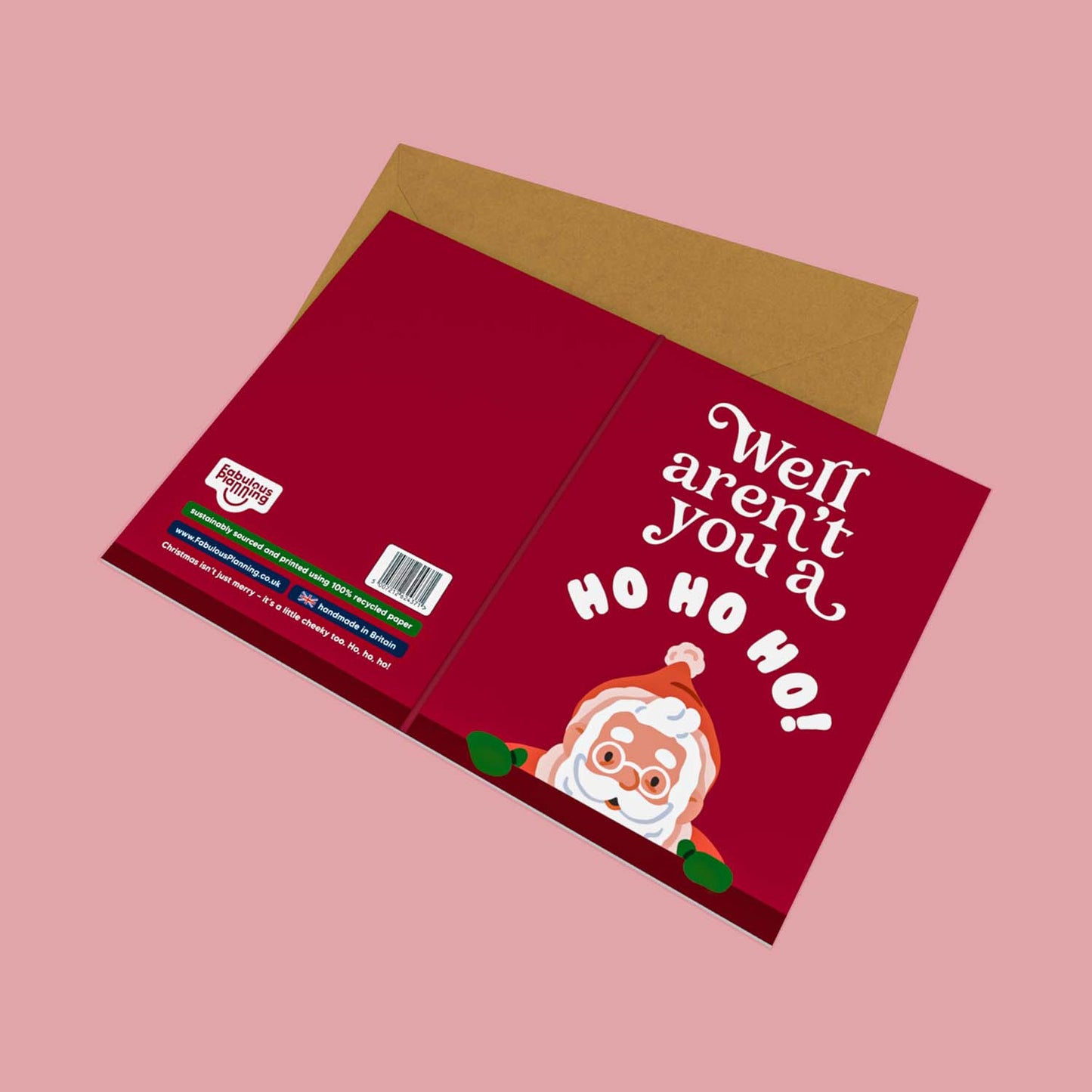 Mini Greeting Card - Aren't You A Ho-Ho-Ho!
