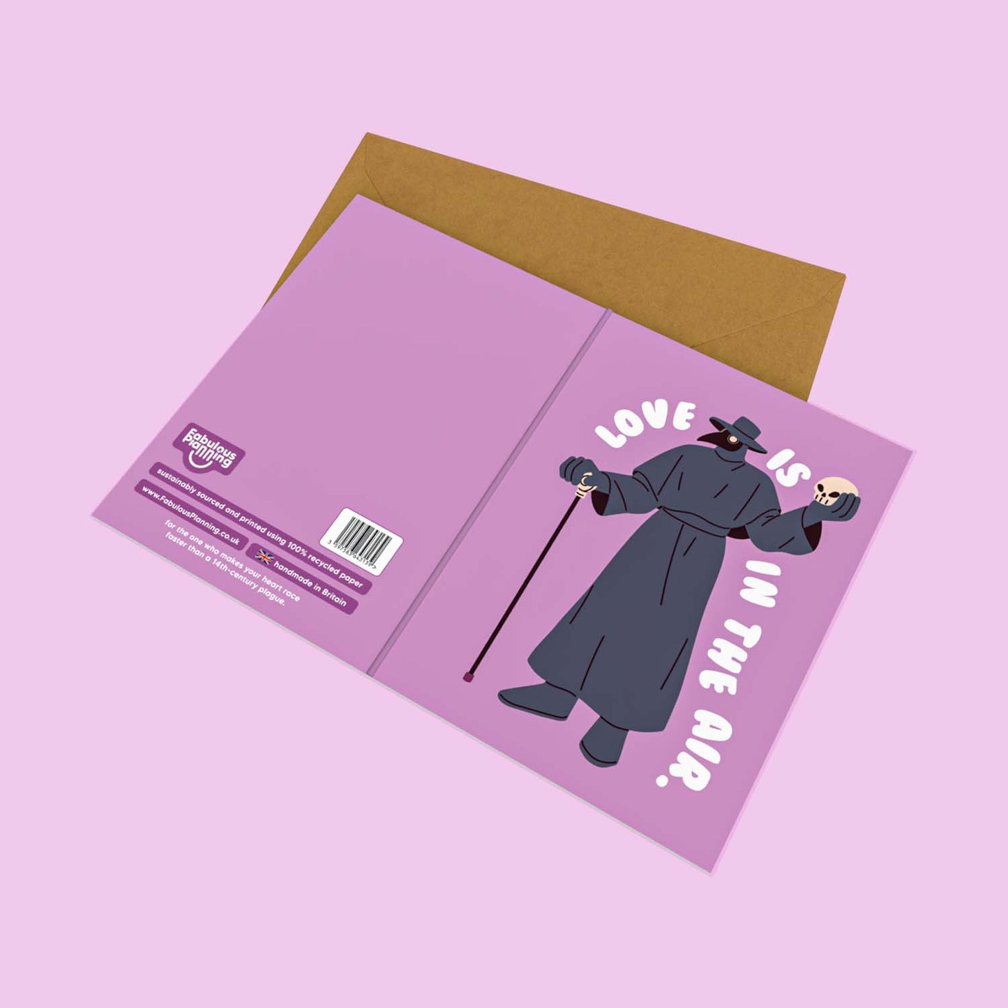 Mini Greeting Card - Love Is In The Air