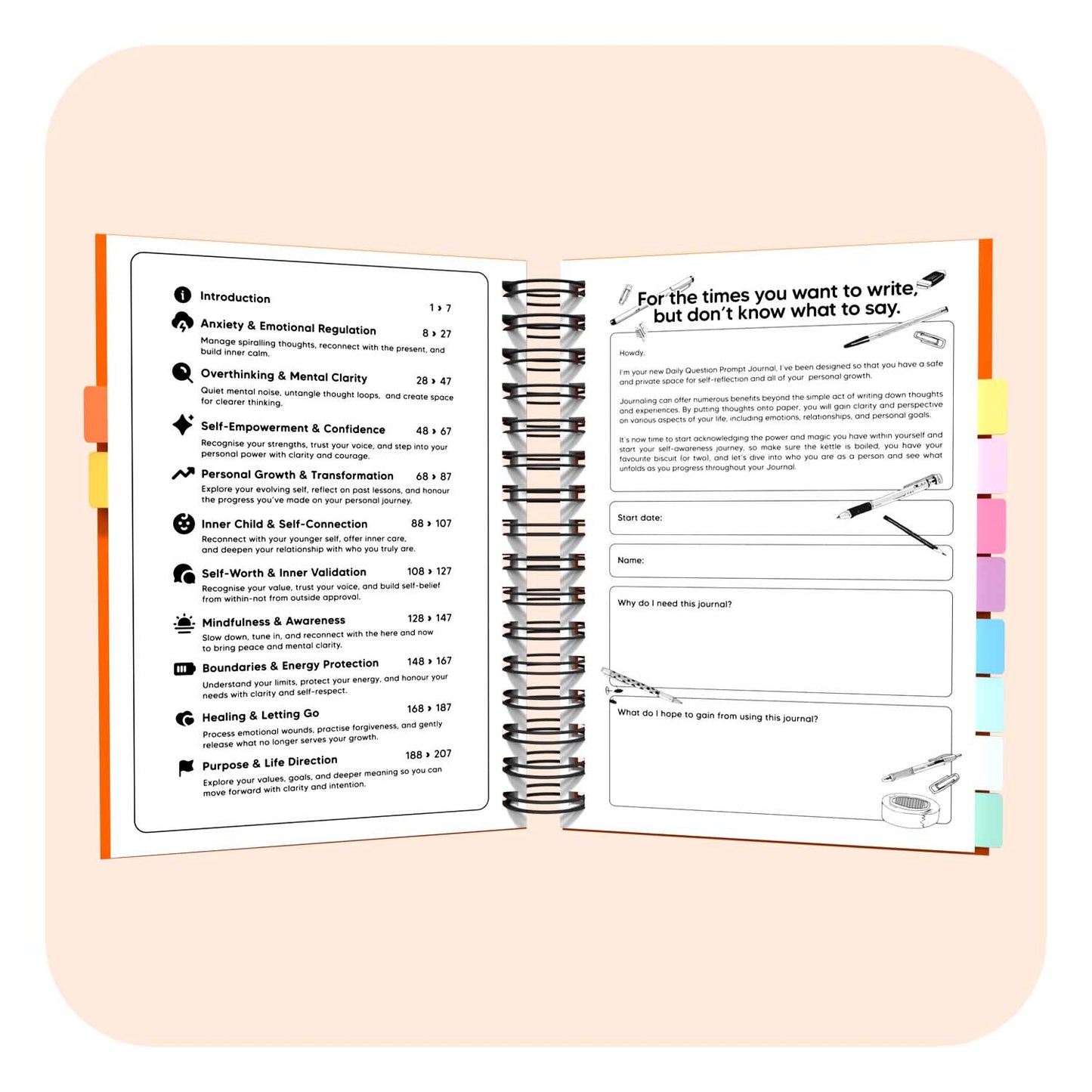 The Daily Question Spiral Journal