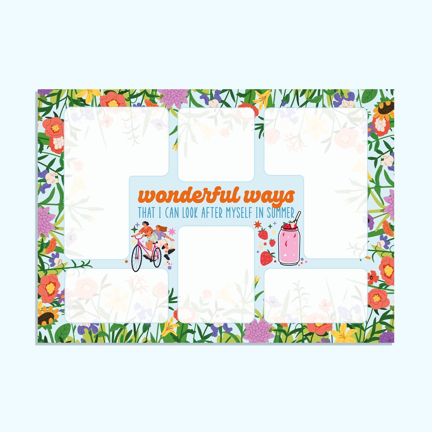 Summer Journaling Board