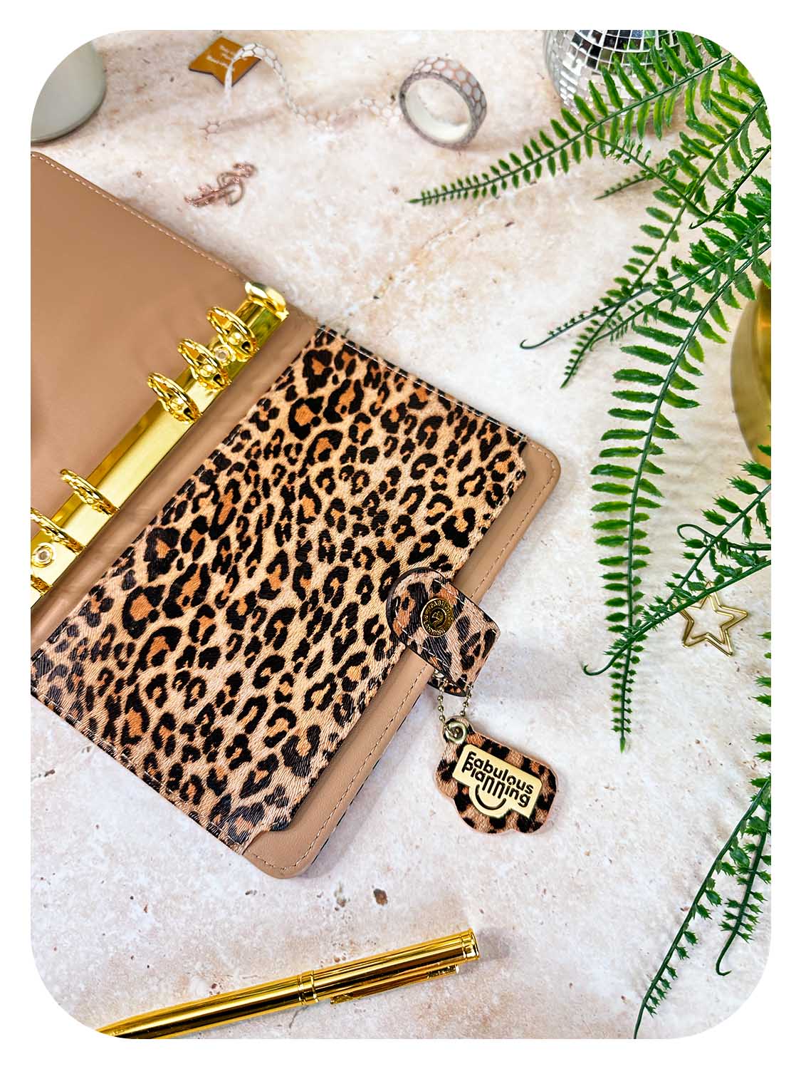 A6 Organiser - Leopard