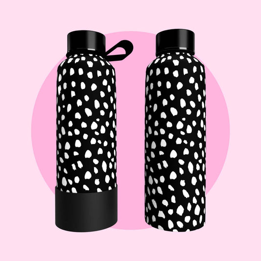 Thirsty Bottles - Reverse Dalmatian