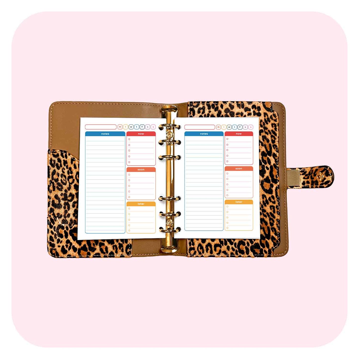 Priority Planner - A6 Organiser Insert