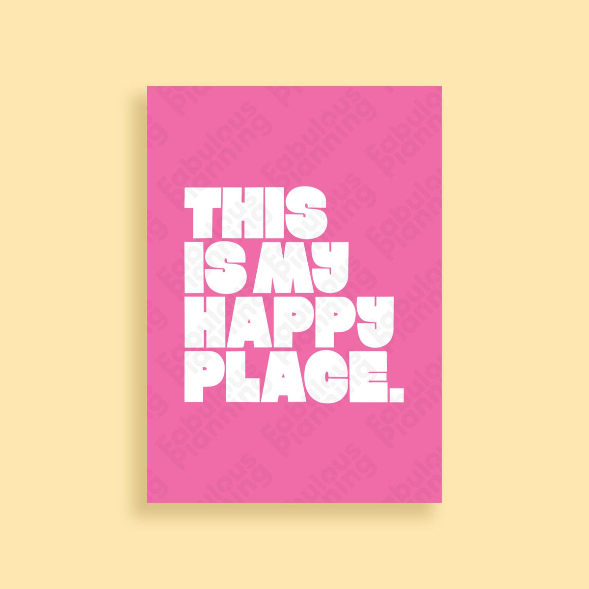 A4 - Art Prints - Happy Place