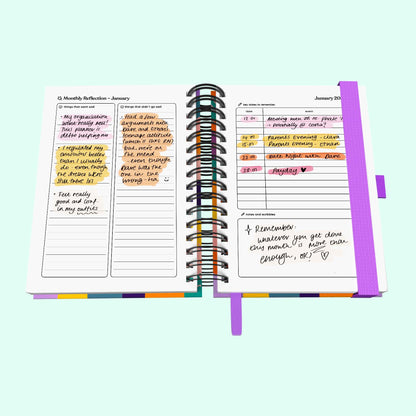 Daily 2026 Spiral Journal