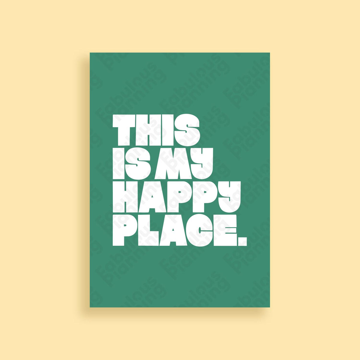 A4 - Art Prints - Happy Place