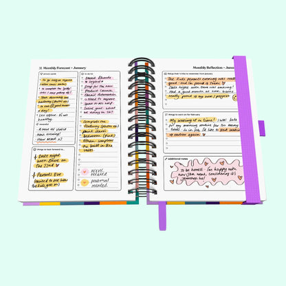 Daily 2026 Spiral Journal