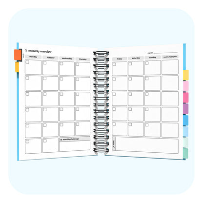 Academic Undated Spiral Journal