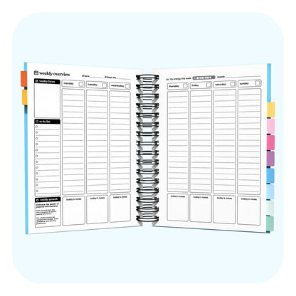 Academic Undated Spiral Journal