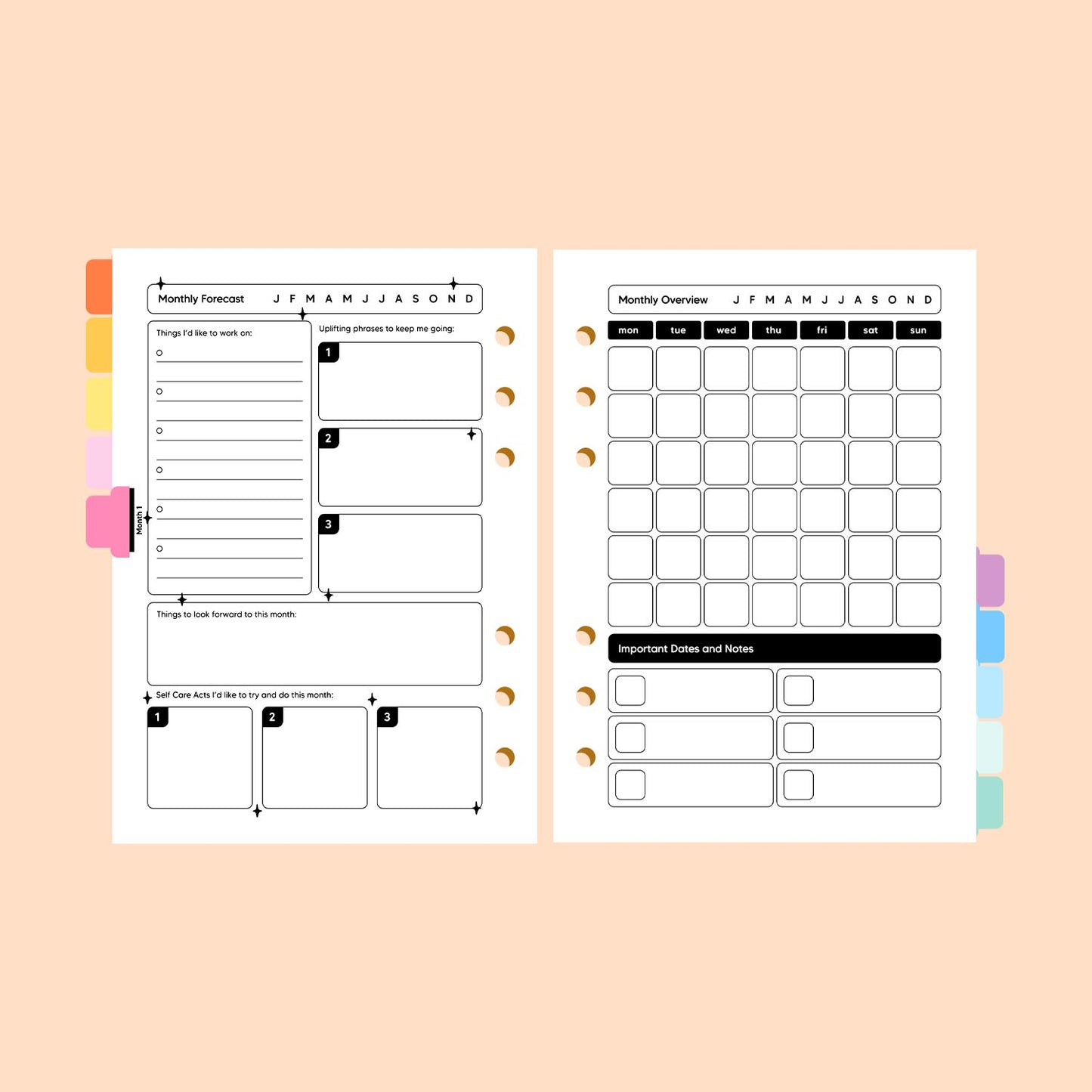 Confidence Life Planner A5 Insert