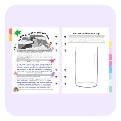 Anxiety Life Planner A5 Insert