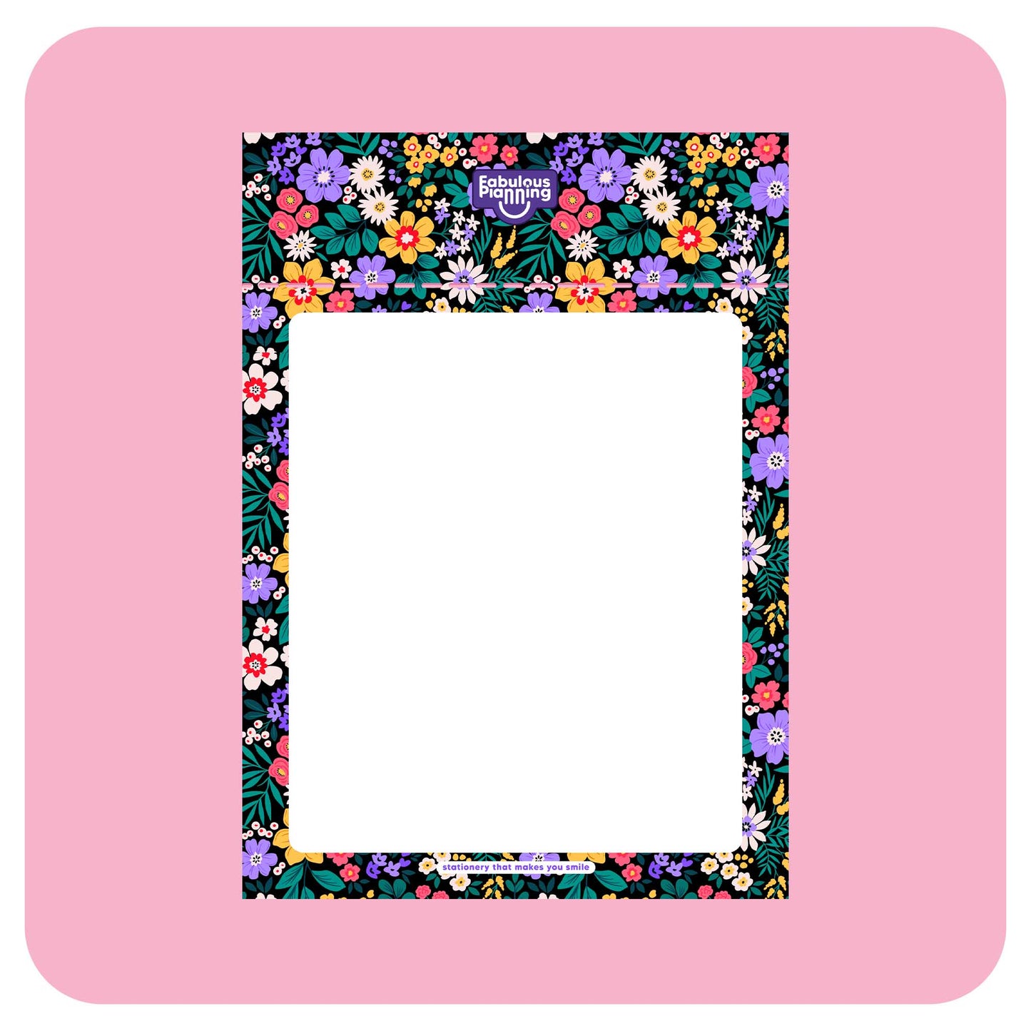 A5 Refill Pad - Floral