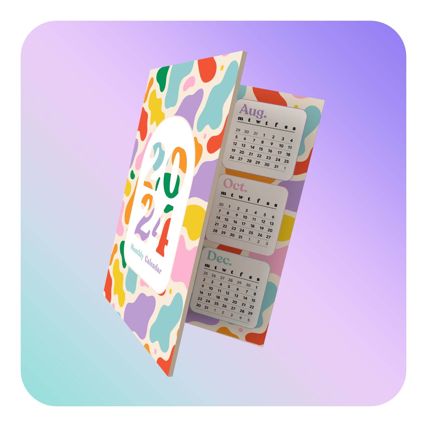 Freebie 2024 Mini Calendar