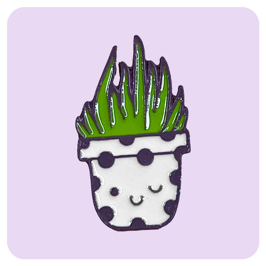 Cheeky Cactus Enamel Pin
