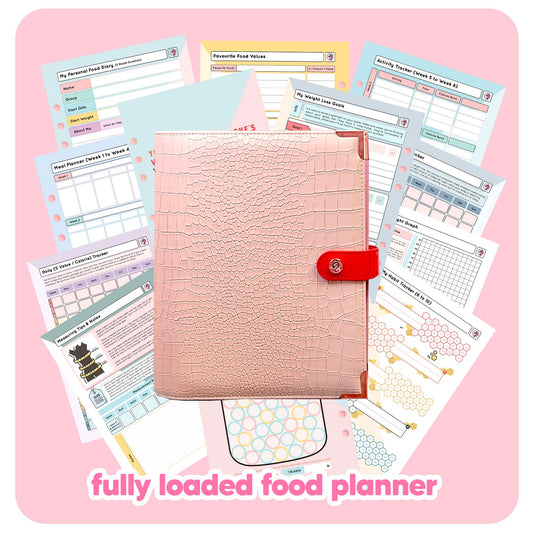 Pink Crocodile - Food Diary Organiser P3