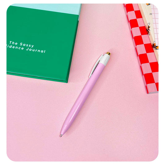 Round Pink Pastel Fab-Pen