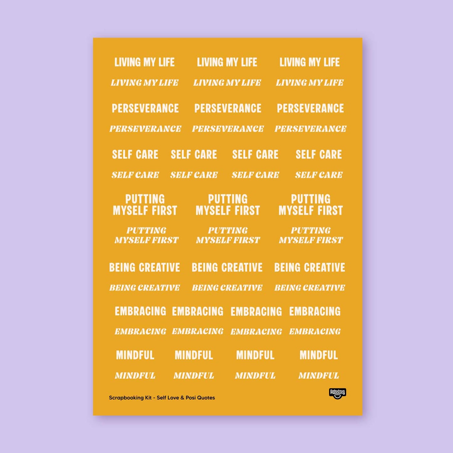 2026 Vision Board & Scrapbooking Kit