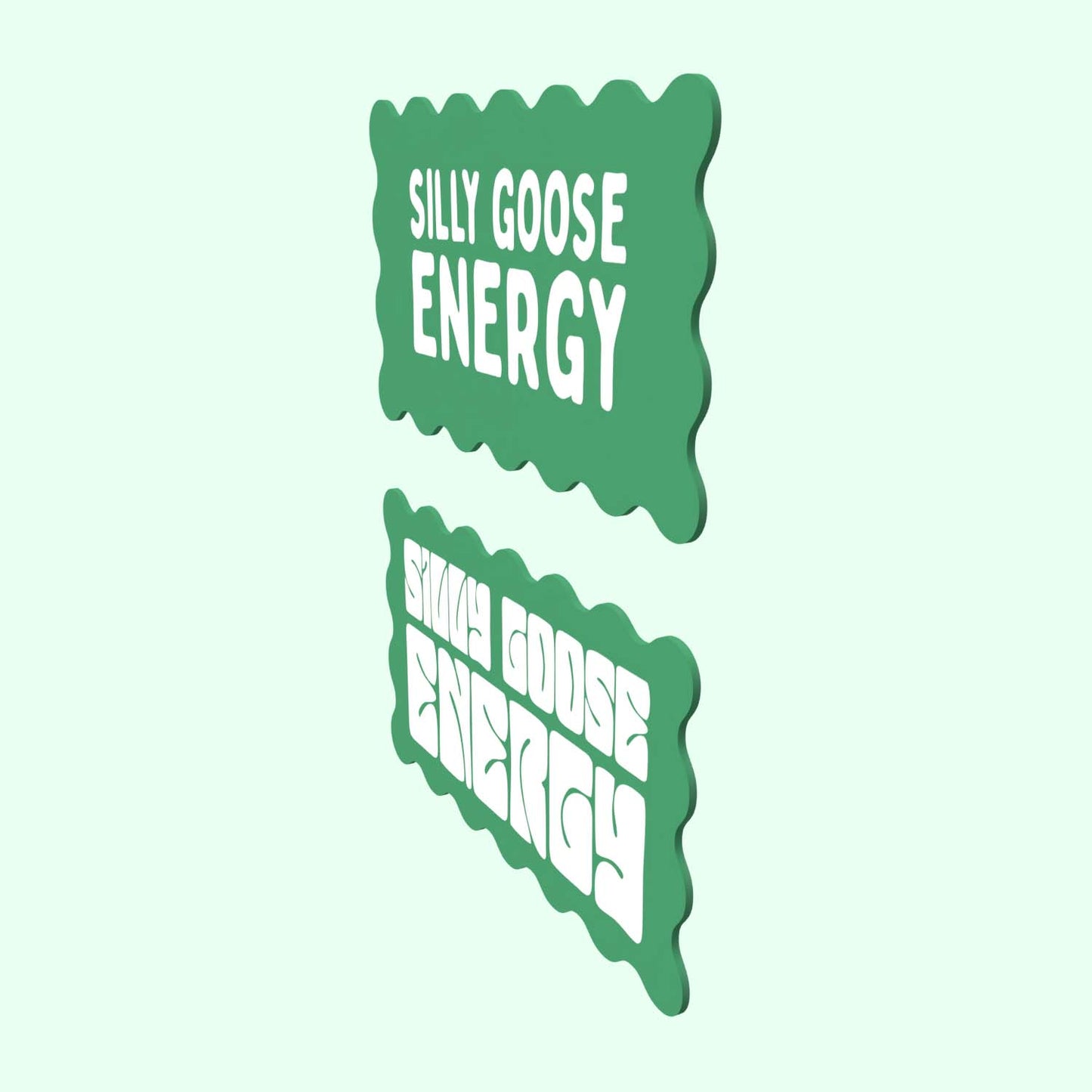 Decor Board - Silly Goose Energy