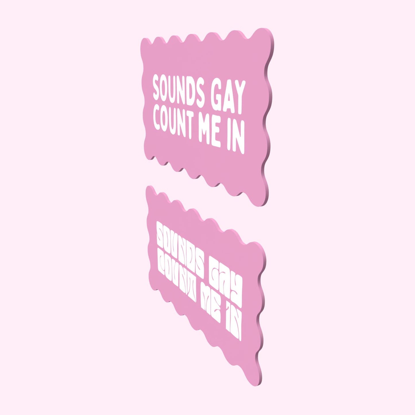 Seconds - Decor Board - 'Sounds Gay'