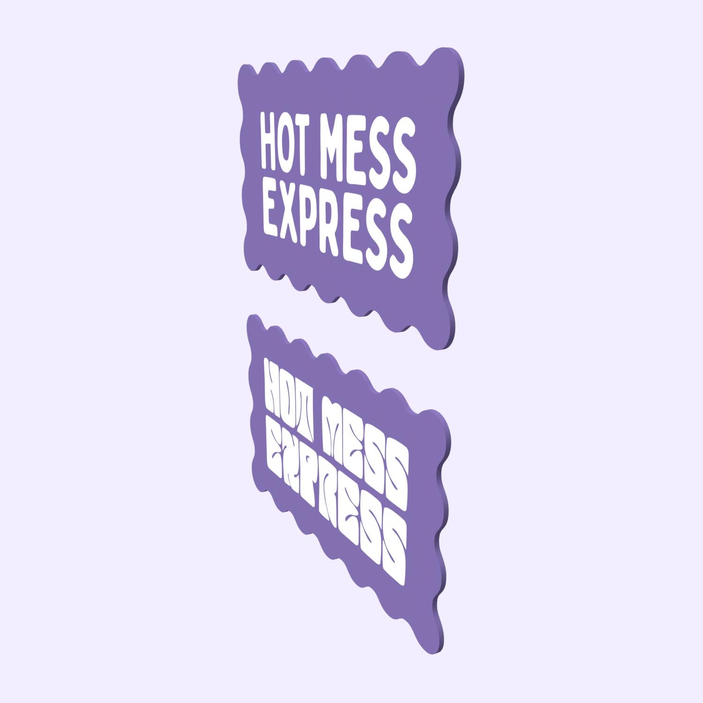 Seconds - Decor Board - 'Hot Mess Express'